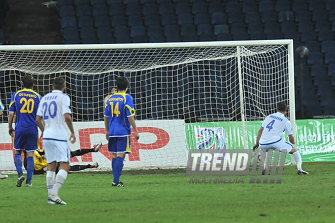 Azerbaijan –Kazakhstan match under UEFA EURO 2012 qualifying tour, Baku, Azerbaijan, September 6, 2001