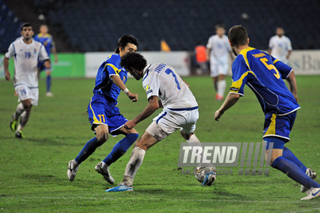 Azerbaijan –Kazakhstan match under UEFA EURO 2012 qualifying tour, Baku, Azerbaijan, September 6, 2001