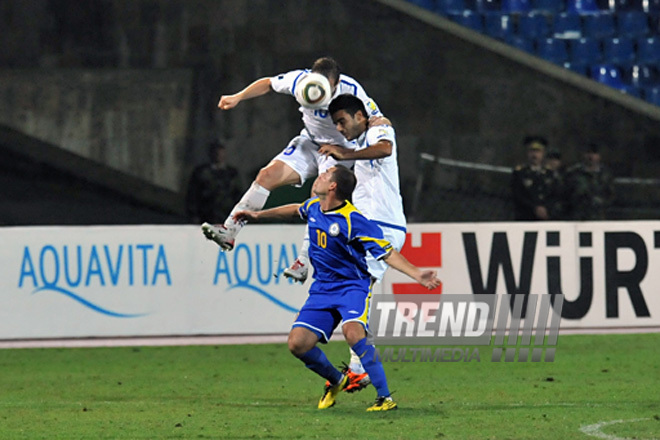 Azerbaijan –Kazakhstan match under UEFA EURO 2012 qualifying tour, Baku, Azerbaijan, September 6, 2001