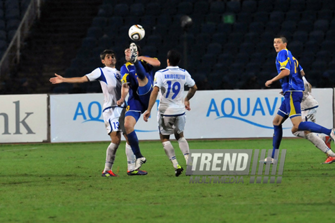 Azerbaijan –Kazakhstan match under UEFA EURO 2012 qualifying tour, Baku, Azerbaijan, September 6, 2001