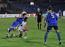 Azerbaijan –Kazakhstan match under UEFA EURO 2012 qualifying tour, Baku, Azerbaijan, September 6, 2001