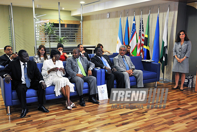 The training on study of the Caspian states ended at the Azerbaijan Diplomatic Academy, Baku, Azerbaijan, Sept. 9, 2011