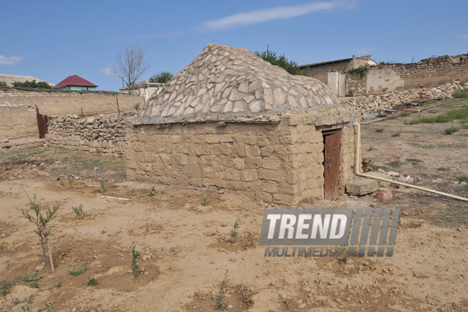 Azerbaijan's cultural values. Gala Archeological-Ethnographic Museum Complex. Azerbaijan, Sep.16, 2011 