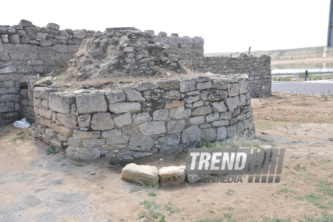 Azerbaijan's cultural values. Gala Archeological-Ethnographic Museum Complex. Azerbaijan, Sep.16, 2011 