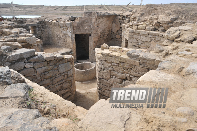 Azerbaijan's cultural values. Gala Archeological-Ethnographic Museum Complex. Azerbaijan, Sep.16, 2011 