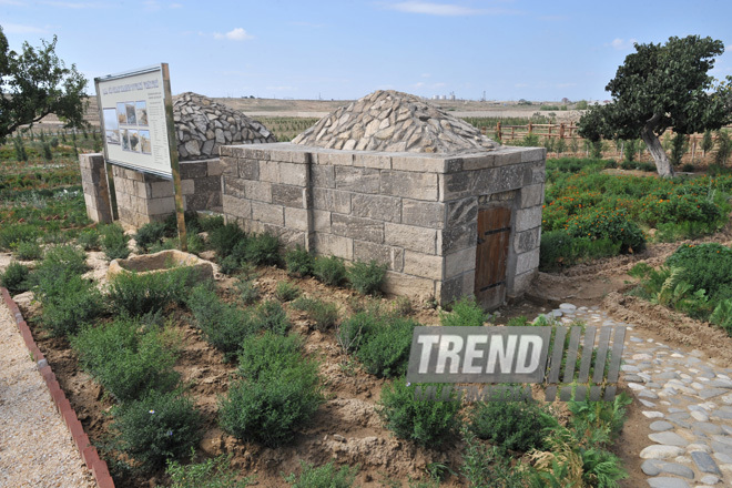 Azerbaijan's cultural values. Gala Archeological-Ethnographic Museum Complex. Azerbaijan, Sep.16, 2011 