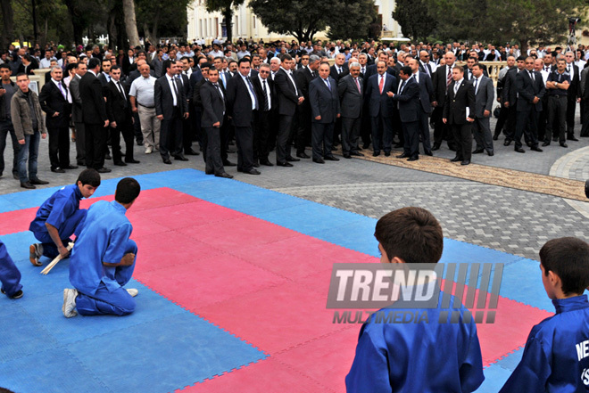 Azerbaijan celebrates Oil Workers Day, Baku, Azerbaijan, Sept.20, 2011