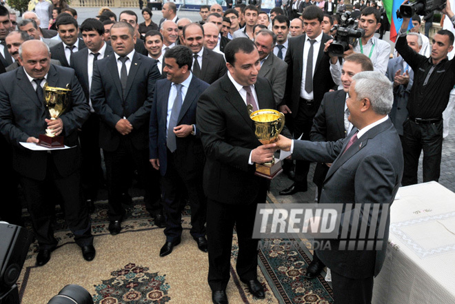 Azerbaijan celebrates Oil Workers Day, Baku, Azerbaijan, Sept.20, 2011