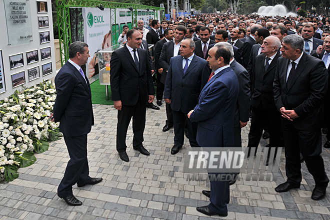 Azerbaijan celebrates Oil Workers Day, Baku, Azerbaijan, Sept.20, 2011