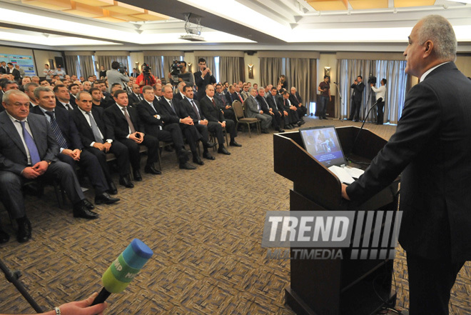 Azerbaijani-Russian business forum, Baku, Azerbaijan, Okt.04, 2011