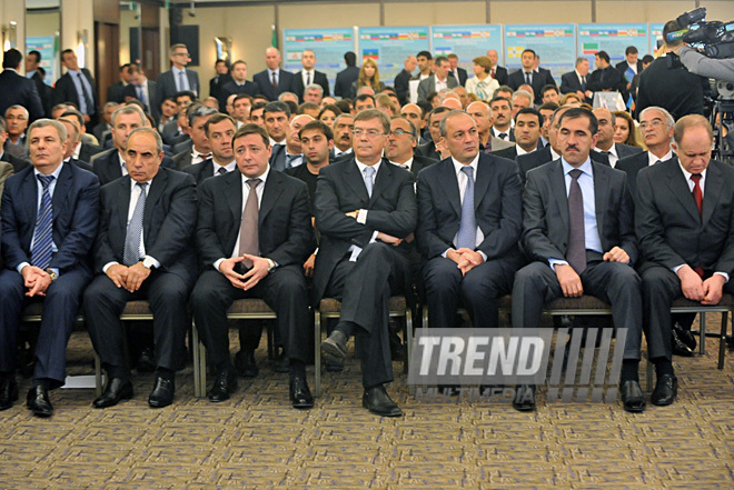 Azerbaijani-Russian business forum, Baku, Azerbaijan, Okt.04, 2011