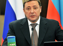 Azerbaijani-Russian business forum, Russian Deputy Prime Minister Alexander Khloponin, Baku, Azerbaijan, Okt.04, 2011