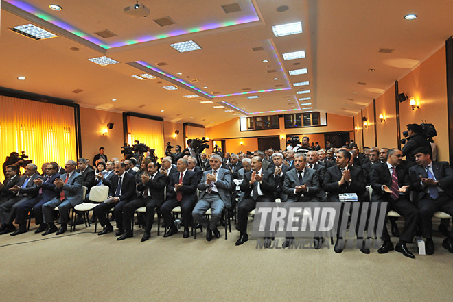 Presentation of the "Look at modern Azerbaijan" Book. Baku, Azerbaijan, Okt.07, 2011