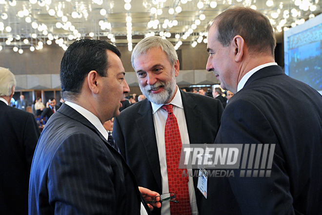 International Humanitarian Forum "XXI century: hopes and challenges". Baku, Azerbaijan, Okt.10, 2011 