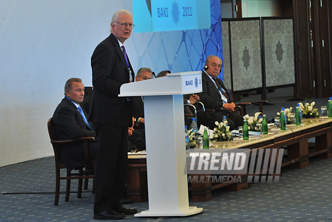 International Humanitarian Forum "XXI century: hopes and challenges". Baku, Azerbaijan, Okt.10, 2011 