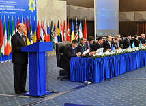 The conference is organized by the World Customs Organization, Azerbaijani State Customs Committee and the United Nations. Baku, Azerbaijan, Oct.17, 2011