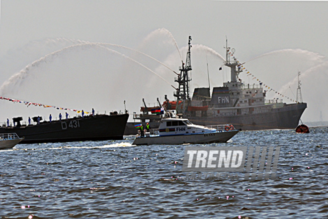 Azerbaijan's naval. Oct. 24, 2011 