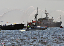 Azerbaijan's naval. Oct. 24, 2011 