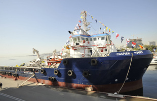 Azerbaijan's naval. Oct. 24, 2011 