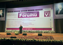 The Forum participants have made an appeal to the President. Baku, Azerbaijan, Oct.25, 2011