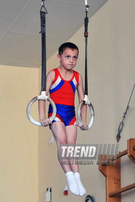 18th Azerbaijan Gymnastics Championship opened. Baku, Azerbaijan, Nov.03, 2011
