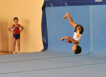 18th Azerbaijan Gymnastics Championship opened. Baku, Azerbaijan, Nov.03, 2011
