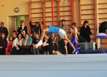 18th Azerbaijan Gymnastics Championship opened. Baku, Azerbaijan, Nov.03, 2011
