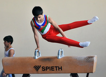 18th Azerbaijan Gymnastics Championship opened. Baku, Azerbaijan, Nov.03, 2011
