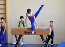 18th Azerbaijan Gymnastics Championship opened. Baku, Azerbaijan, Nov.03, 2011
