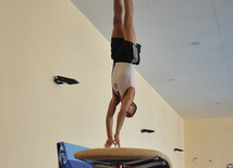 18th Azerbaijan Gymnastics Championship opened. Baku, Azerbaijan, Nov.03, 2011
