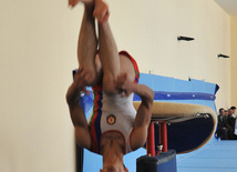 18th Azerbaijan Gymnastics Championship opened. Baku, Azerbaijan, Nov.03, 2011
