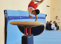 18th Azerbaijan Gymnastics Championship opened. Baku, Azerbaijan, Nov.03, 2011
