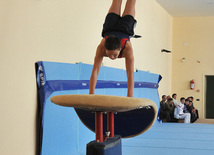 18th Azerbaijan Gymnastics Championship opened. Baku, Azerbaijan, Nov.03, 2011
