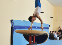 18th Azerbaijan Gymnastics Championship opened. Baku, Azerbaijan, Nov.03, 2011
