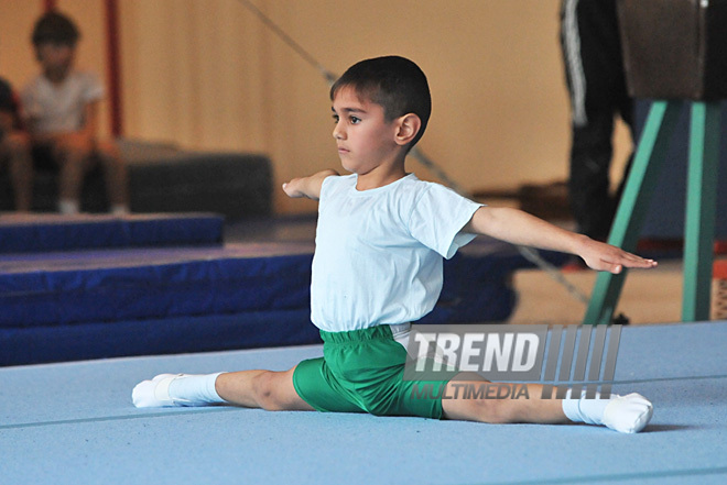 18th Azerbaijan Gymnastics Championship finished. Baku, Azerbaijan, Nov.04, 2011
