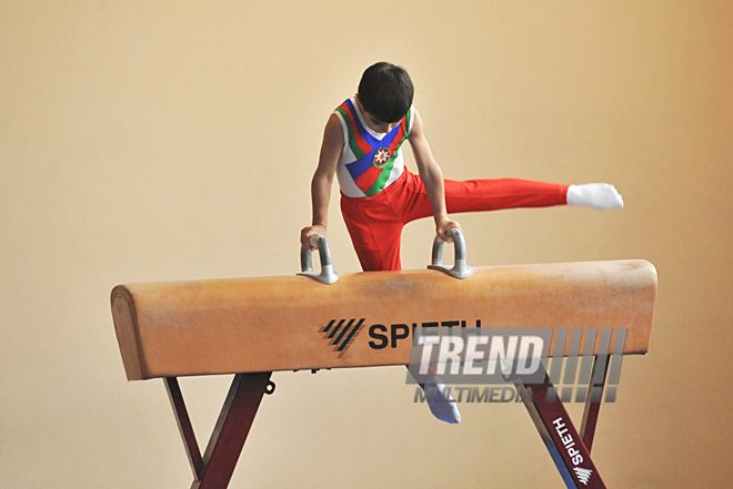 18th Azerbaijan Gymnastics Championship finished. Baku, Azerbaijan, Nov.04, 2011
