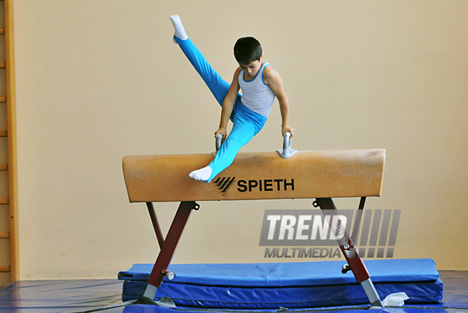 18th Azerbaijan Gymnastics Championship finished. Baku, Azerbaijan, Nov.04, 2011
