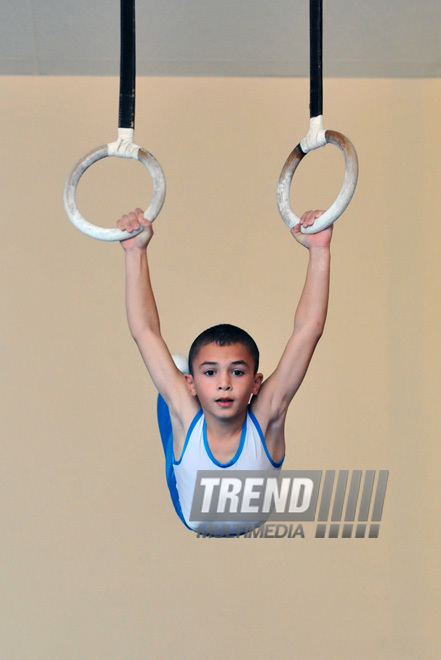 18th Azerbaijan Gymnastics Championship finished. Baku, Azerbaijan, Nov.04, 2011
