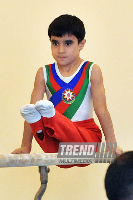 18th Azerbaijan Gymnastics Championship finished. Baku, Azerbaijan, Nov.04, 2011
