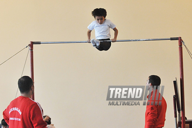 18th Azerbaijan Gymnastics Championship finished. Baku, Azerbaijan, Nov.04, 2011
