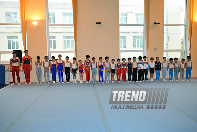 18th Azerbaijan Gymnastics Championship finished. Baku, Azerbaijan, Nov.04, 2011
