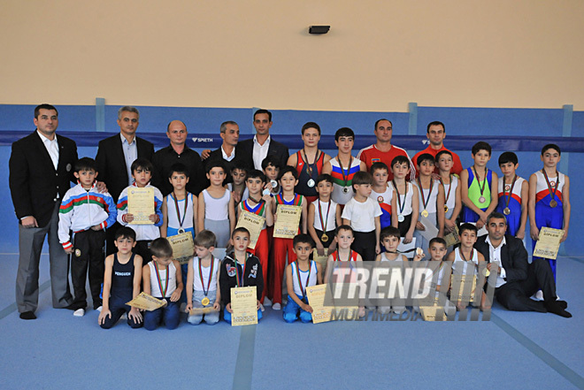 18th Azerbaijan Gymnastics Championship finished. Baku, Azerbaijan, Nov.04, 2011
