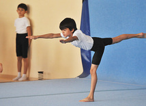 18th Azerbaijan Gymnastics Championship finished. Baku, Azerbaijan, Nov.04, 2011
