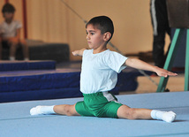 18th Azerbaijan Gymnastics Championship finished. Baku, Azerbaijan, Nov.04, 2011
