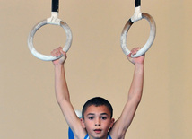 18th Azerbaijan Gymnastics Championship finished. Baku, Azerbaijan, Nov.04, 2011
