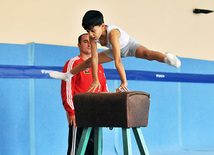 18th Azerbaijan Gymnastics Championship finished. Baku, Azerbaijan, Nov.04, 2011
