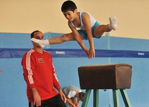 18th Azerbaijan Gymnastics Championship finished. Baku, Azerbaijan, Nov.04, 2011
