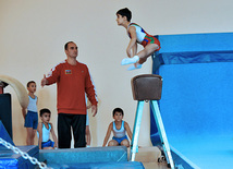 18th Azerbaijan Gymnastics Championship finished. Baku, Azerbaijan, Nov.04, 2011
