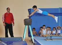 18th Azerbaijan Gymnastics Championship finished. Baku, Azerbaijan, Nov.04, 2011
