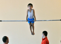 18th Azerbaijan Gymnastics Championship finished. Baku, Azerbaijan, Nov.04, 2011
